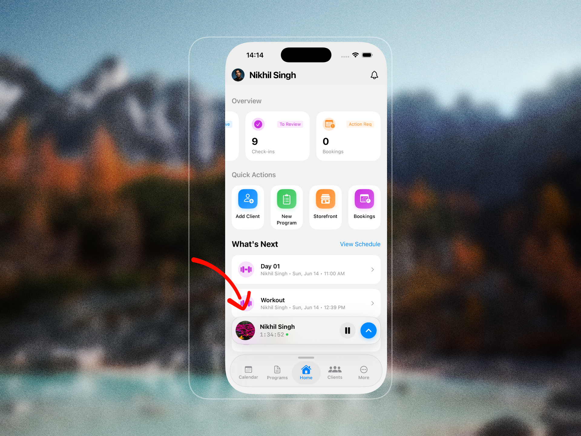 ziro fit miniplayer